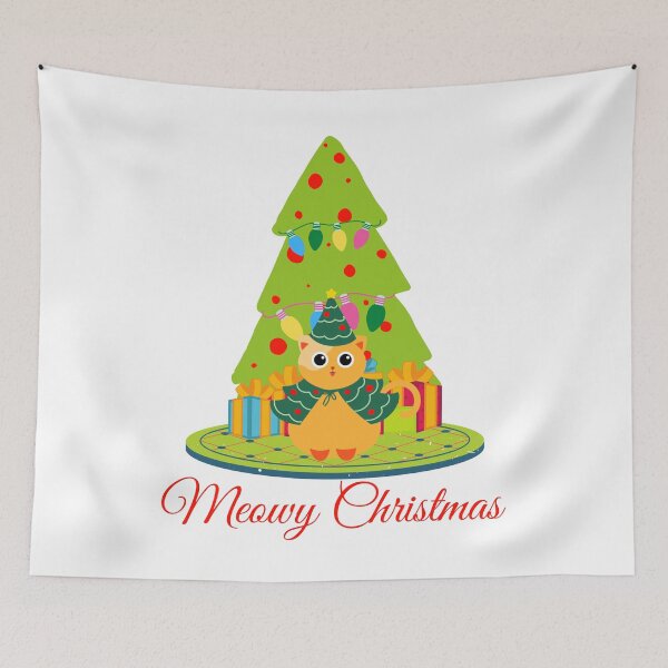 Artikelvorschau, MEOWY WEIHNACHTEN Herbst Herbst Winter Weihnachtsferien Design entworfen und verkauft von LevelUpMerch.
