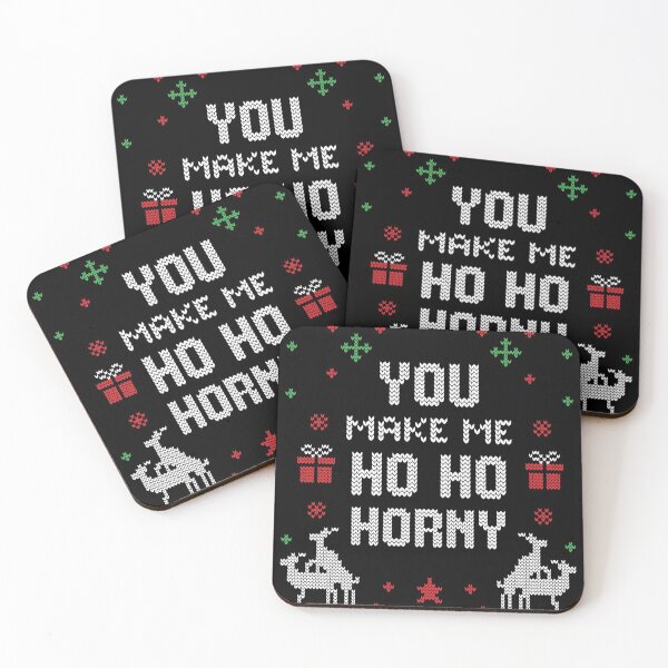 Item preview, Ho Ho Ho Horny Ugly Christmas Sweater designed and sold by supermara.