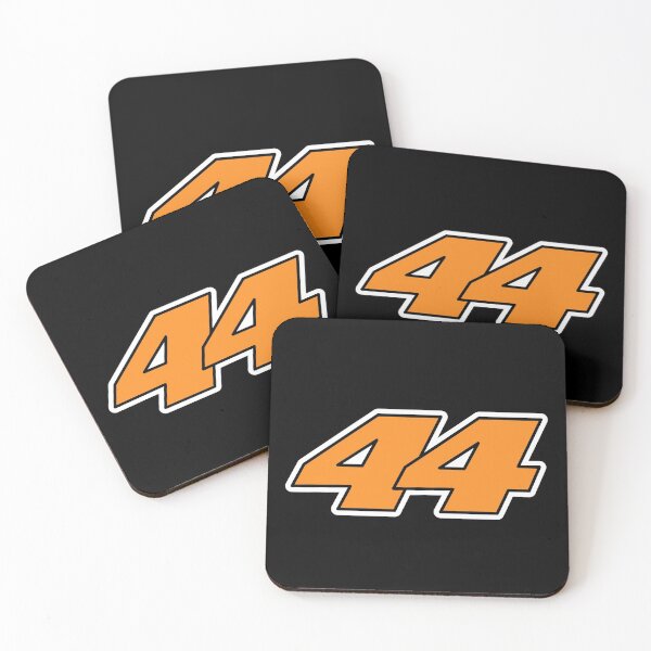 Item preview, Moto GP racing Championship Spanish rider number 44 orange, white and black designed and sold by FrenchsTuck.