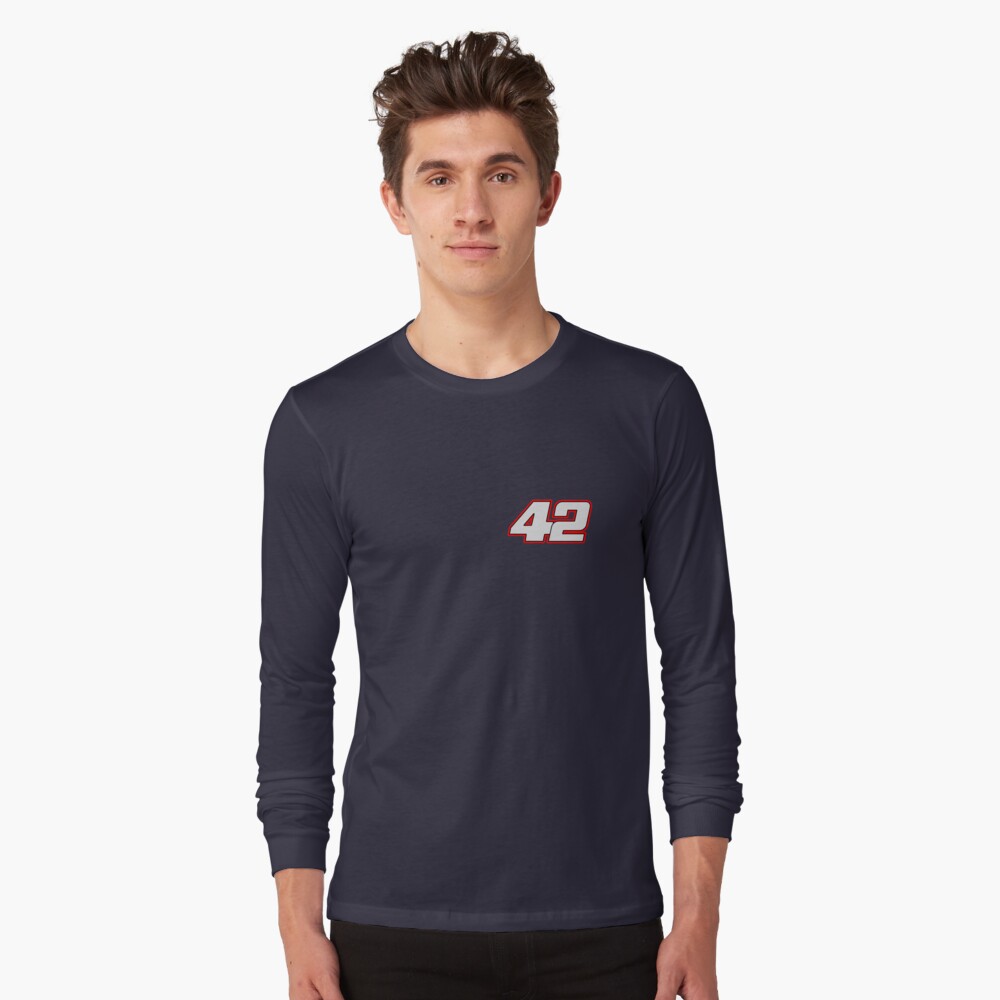 Moto GP racing Championship Spanish rider number 42 grey, red and black  Sticker by FrenchsTuck