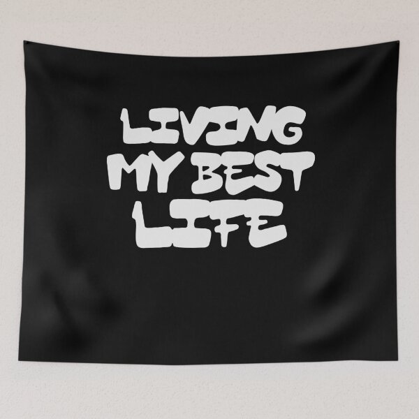 Item preview, Living my best life designed and sold by Zagach Letters.