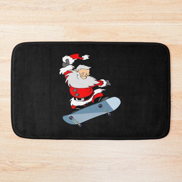 Item preview, Christmas Skateboarding Santa designed and sold by thersant.