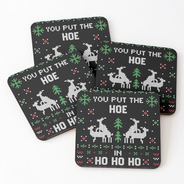 Item preview, Hoe Ugly Christmas Design designed and sold by supermara.