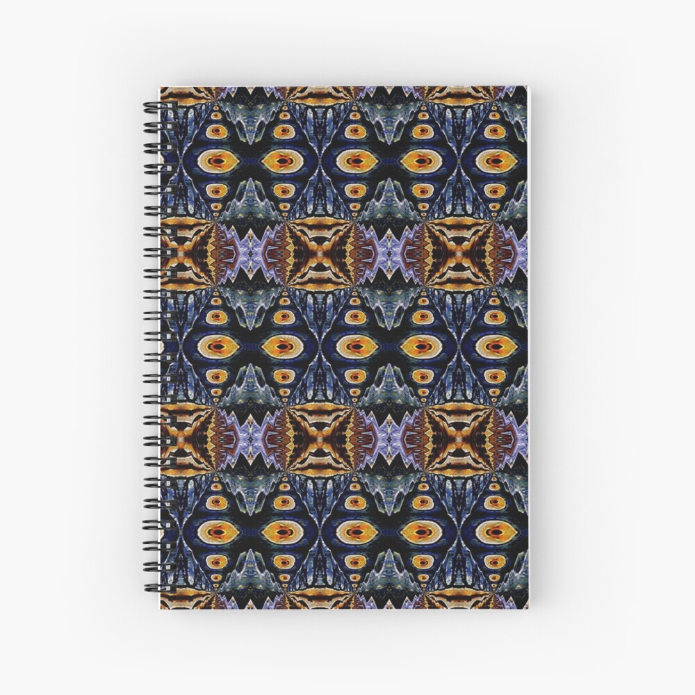 The Ice Moon of Daelius Spiral Notebook