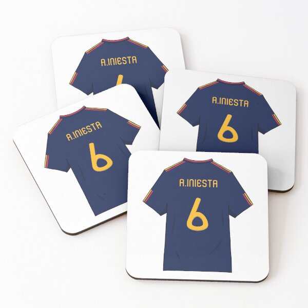 Item preview, Andres Iniesta World Cup 2010 Jersey designed and sold by Zgjimi17.