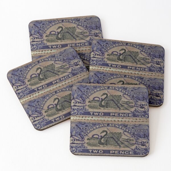 Item preview, Blue Western Australian Duty Stamp designed and sold by Andykinoz.