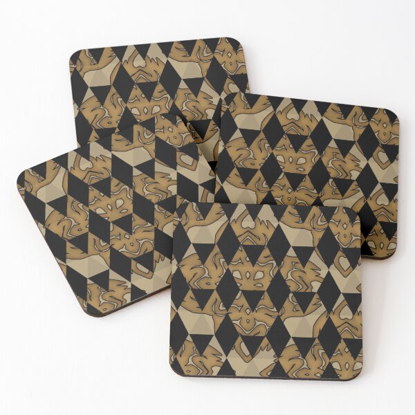 Item preview, Mid Century Brown and Black Pattern Design 291 designed and sold by Artnigel.