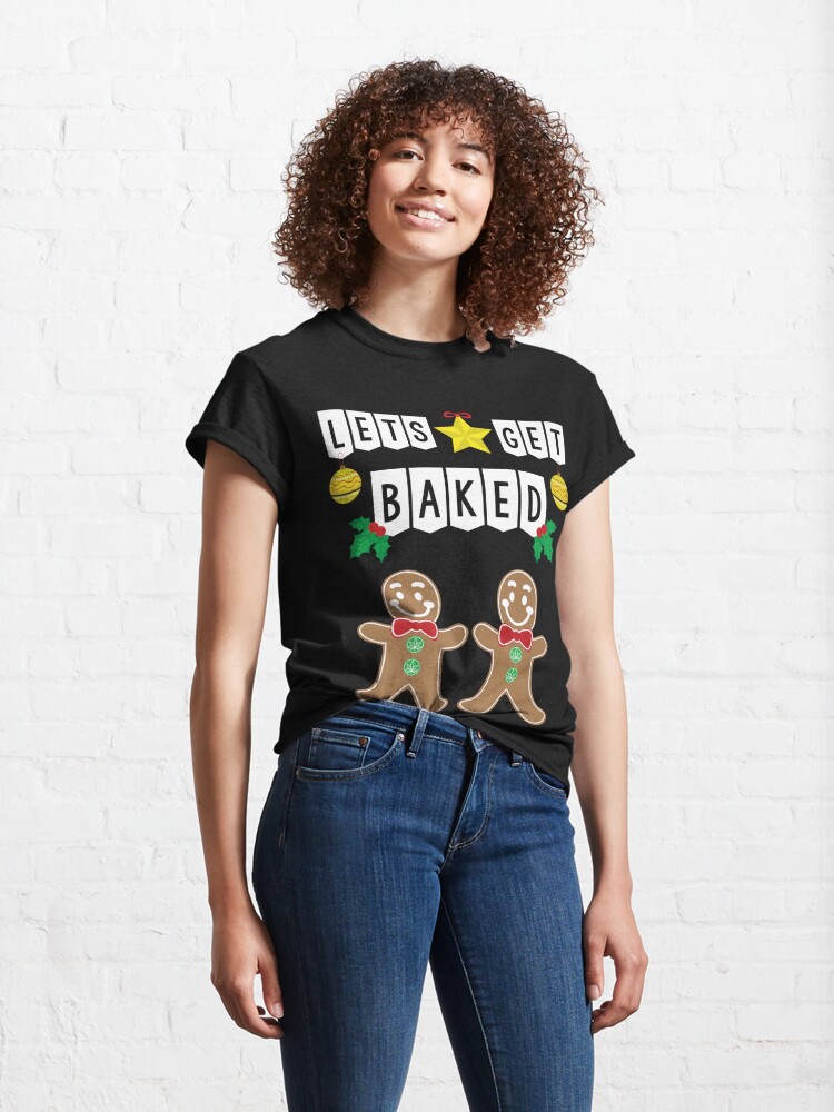 Disover Let's Get Baked Ugly Christmas  Classic T-Shirt
