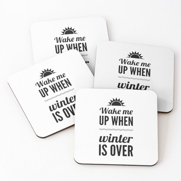 Item preview, Wake me up when winter is over designed and sold by BCCOLLECTION.