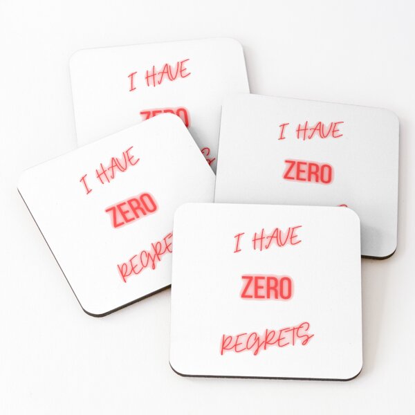 Item preview, I Have Zero Regrets designed and sold by LuckyKermit.