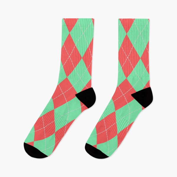 Item preview, Christmas seamless green and red diamond shape pattern designed and sold by AnujShah7.