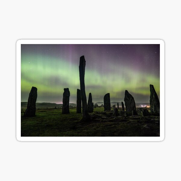 Active Callanish Aurora Sticker