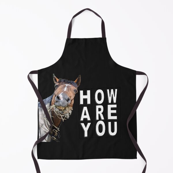 Item preview, Hay How Are You Horse Eating Straw designed and sold by AliCatOriginals.
