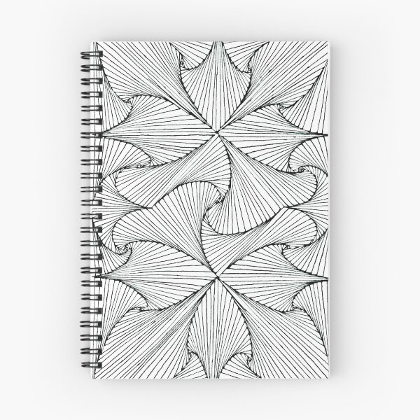 Artikelvorschau, Monochrome Paradox Spiral Art entworfen und verkauft von TheHermitCrab.