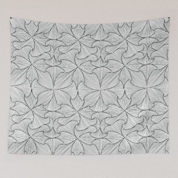 Item preview, Monochrome Paradox Spiral Art  designed and sold by TheHermitCrab.