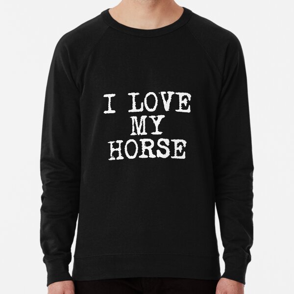 Aperçu de l'œuvre Idée cadeau J'aime mon cheval créée et vendue par Marco Damm.