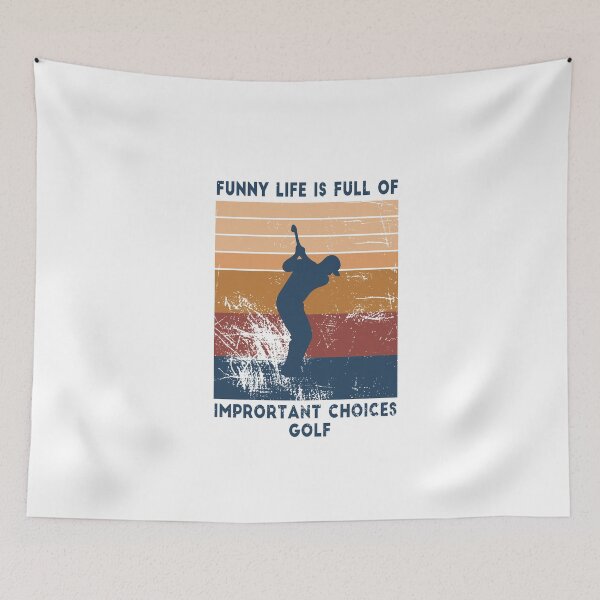 Item preview,  Funny Life is Full of Important Choices Golf Gift for Golfers designed and sold by First Store.