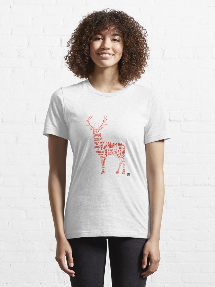 Alternate view of Hannibal- Stag Essential T-Shirt