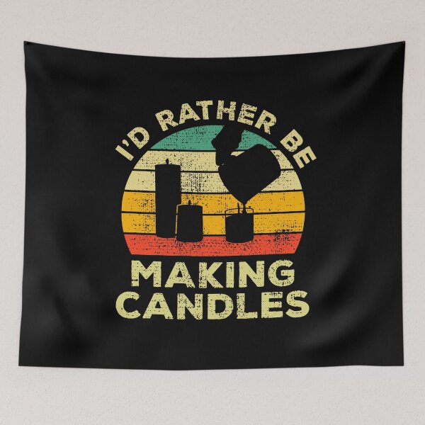 Item preview, I’d Rather Be Making Candles Vintage Gift For Candle Makers designed and sold by JokeGysen.
