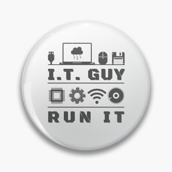 Item preview, IT Guy Run it designed and sold by Hilldesigner.