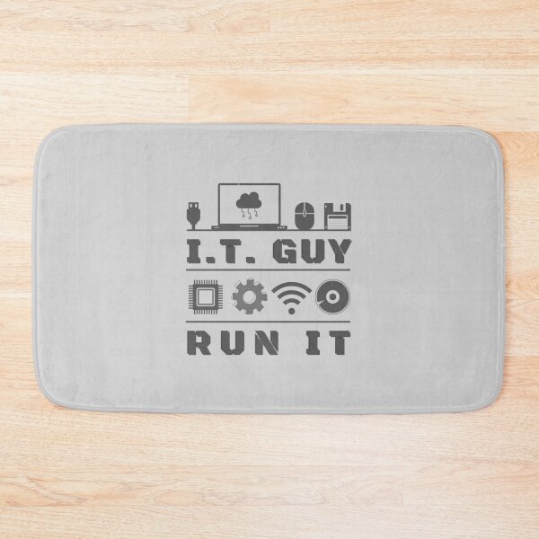 Item preview, IT Guy Run it designed and sold by Hilldesigner.