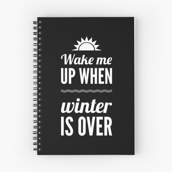 Item preview, Copy of Wake me up when winter is over designed and sold by BCCOLLECTION.