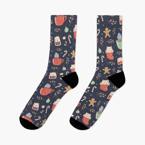 Item preview, A quarantine Christmas with cats and tea  designed and sold by crealizable.