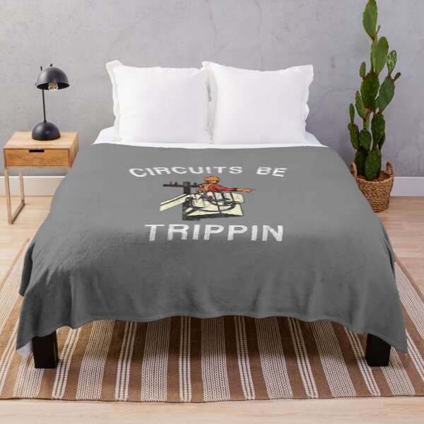 Item preview, Circuits be Trippin Funny Electrician Linemen Humor designed and sold by ericthemagenta.