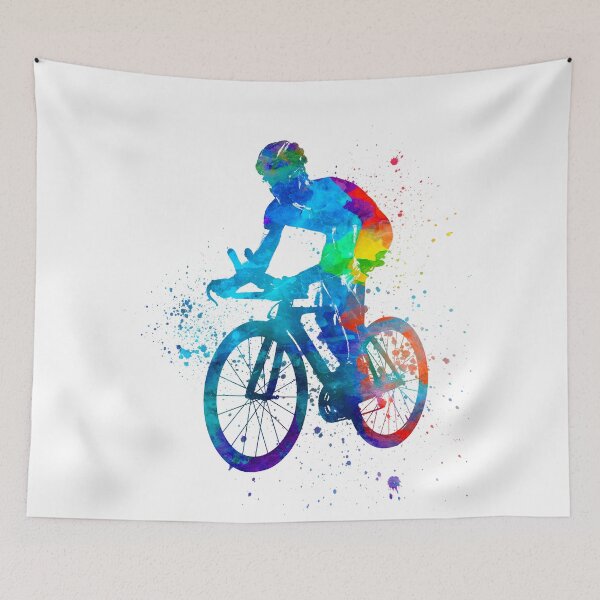 Item preview,  cyclist road bike, man 03 designed and sold by paulrommer.