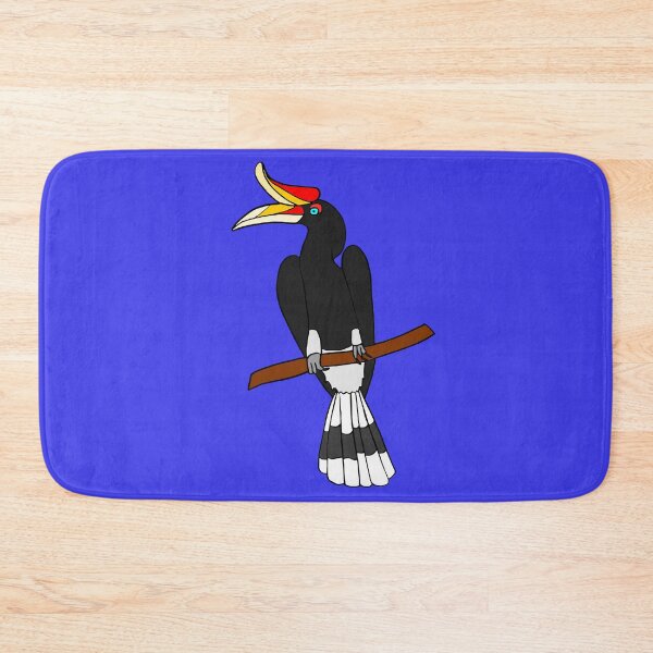 Item preview, Rhinoceros hornbill tropical bird designed and sold by Rockmonkey.