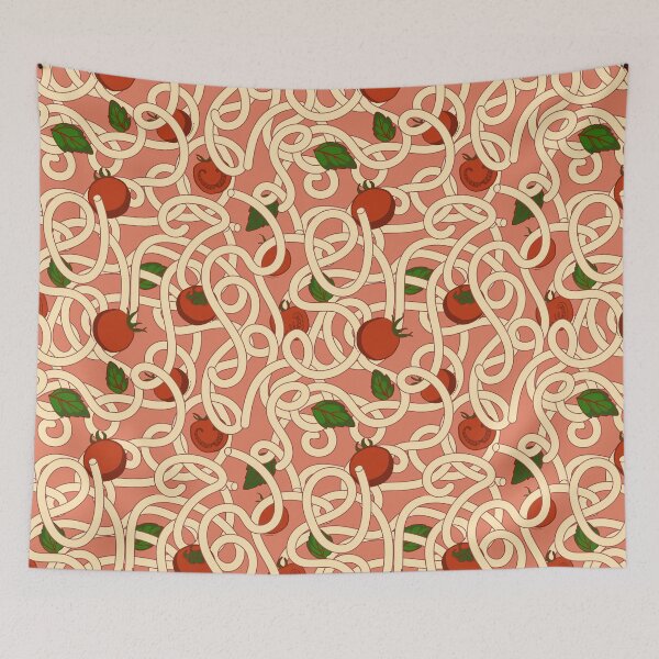 Item preview, Spaghetti pasta Italian food with tomato  designed and sold by Milatoo.