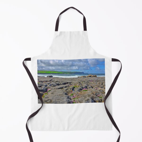 Item preview, Welcome to Doolin County Clare, Cliffs of Moher in the distance along the wild atlantic way and geopark designed and sold by Nollaig Ó Mórdha Up The Banner Photography.