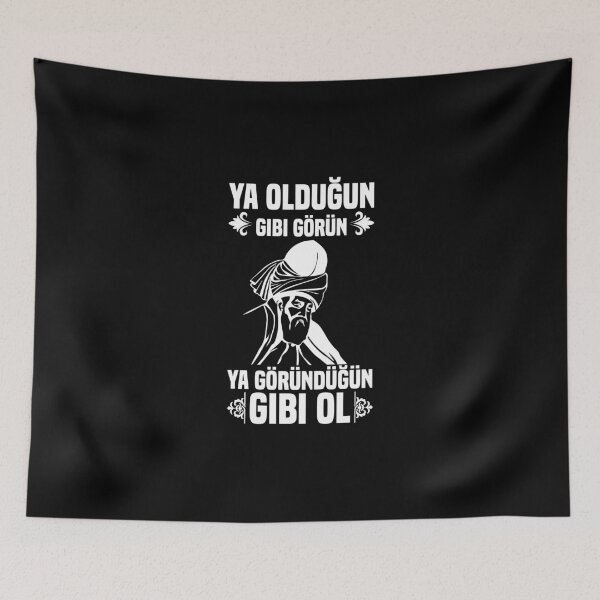 Item preview, Rumi Celaleddin-i Mevlana Hazreti Mevlana sözleri designed and sold by Nessshirts.