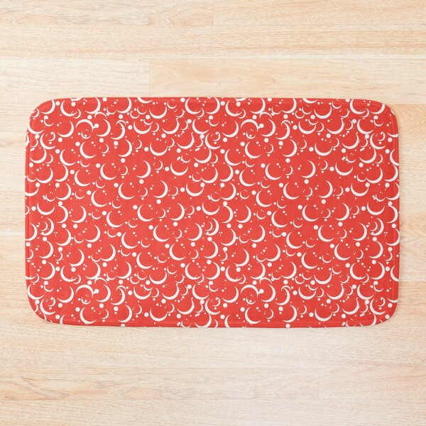 Item preview, Moon Pattern with Red Background designed and sold by Nurul Hoda.