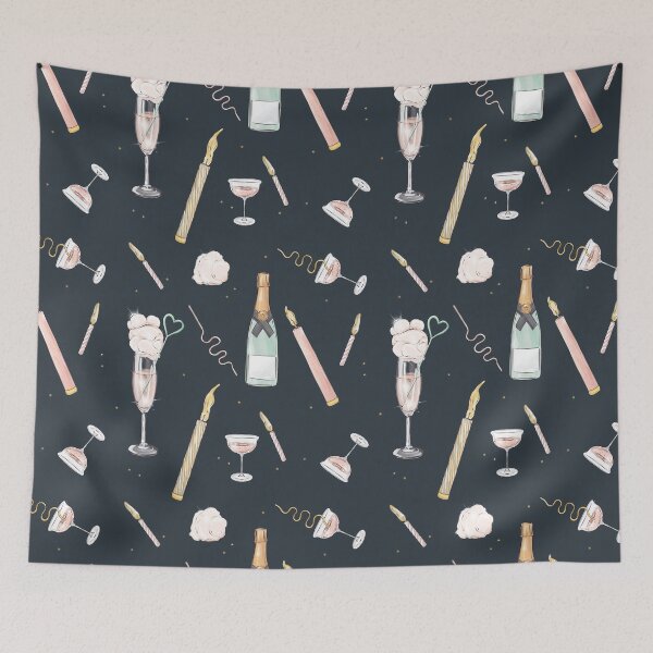 Item preview, Happy Birthday party print designed and sold by Milatoo.
