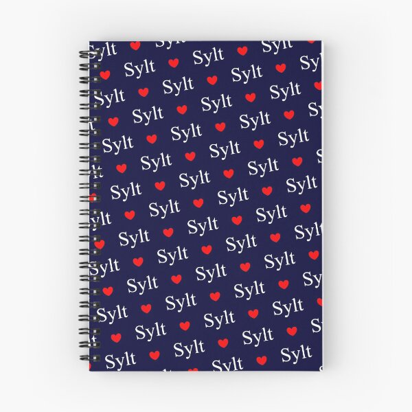 Aperçu de l'œuvre Motif coeur Sylt bleu rouge créée et vendue par Noven21.