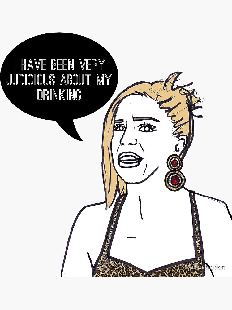 "Tequila Katie" Sticker by kaillustration Redbubble