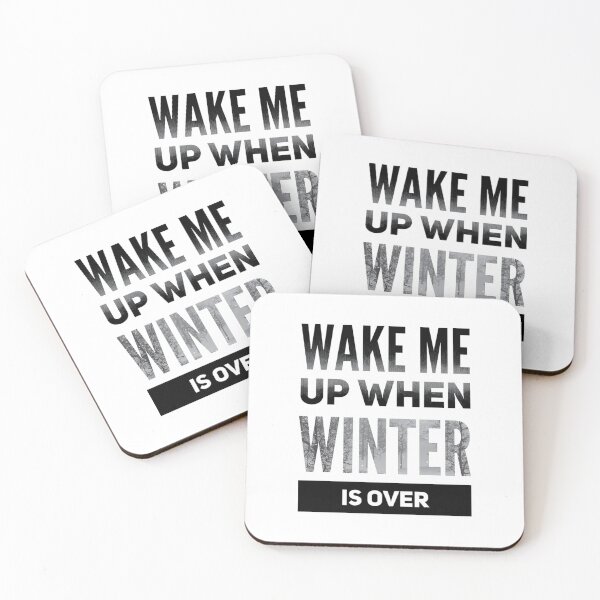 Item preview, Wake me up when winter is over designed and sold by BCCOLLECTION.