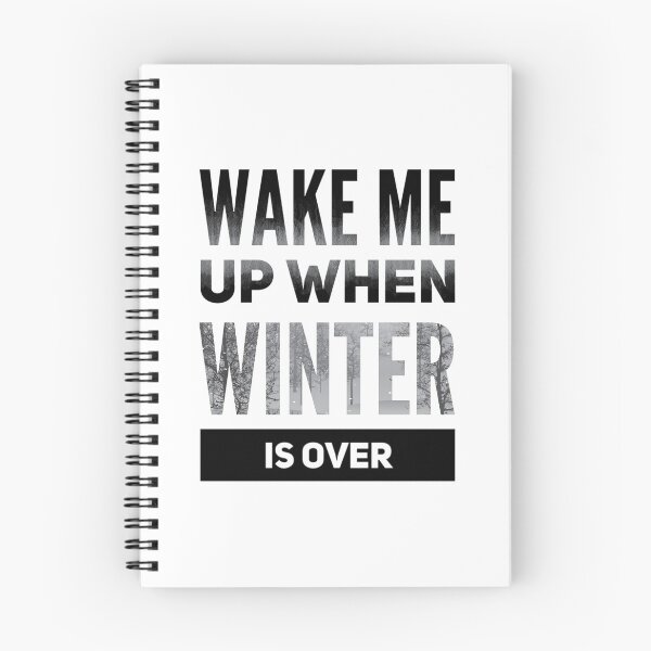 Item preview, Wake me up when winter is over designed and sold by BCCOLLECTION.