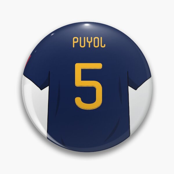 Item preview, Carlos Puyol World Cup 2010 Jersey designed and sold by Zgjimi17.