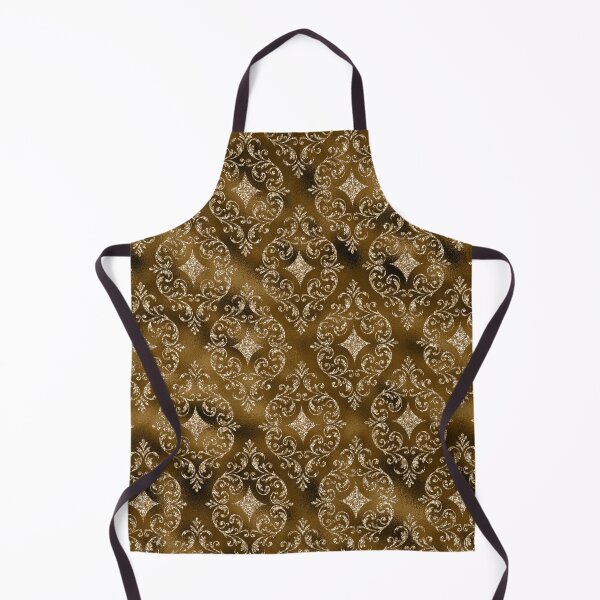 Item preview, Gold and shiny damask glam design designed and sold by AnnieHochmann.