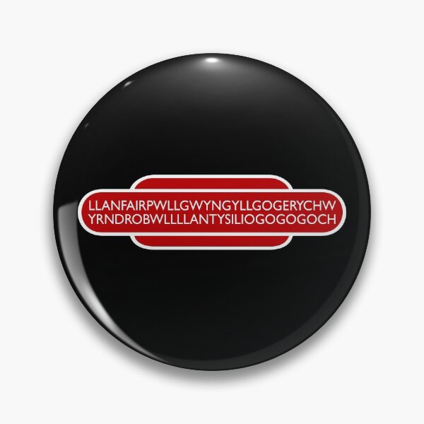 Item preview, Llanfairpwllgwyngyllgogerychwyrndrobwllllantysiliogogogoch designed and sold by Railway-Signs.