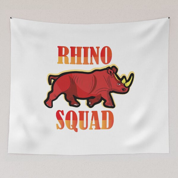 Item preview, RHINO SQUAD | rhino squad t-shirt  designed and sold by KARTICK DUTTA.
