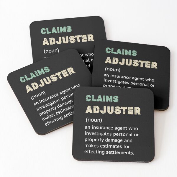 Item preview, Claims adjuster, loss adjuster gift, claim handler,Auto claims adjuster designed and sold by Essakhi12.