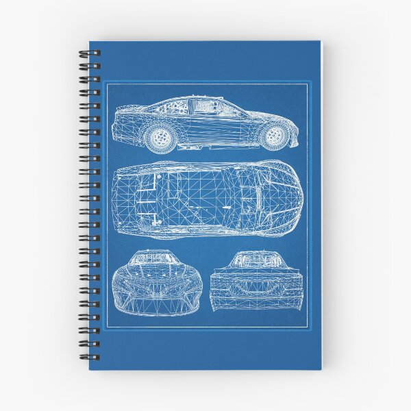 Item preview, Nascar Racing car Blueprint project Formula background designed and sold by ideasfinder.