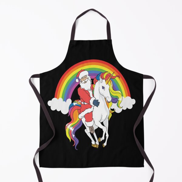 Item preview, SANTA RIDING ON UNICORN designed and sold by OliDesigns.