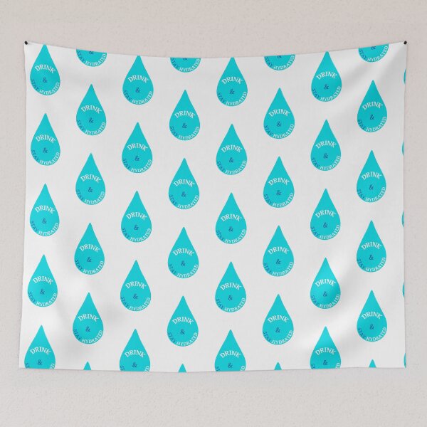 Item preview, Drop Drink & Hydrated designed and sold by AdsInspiration.