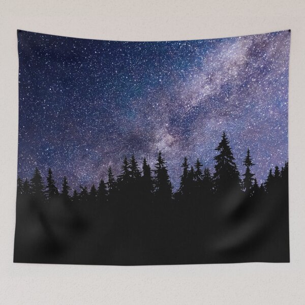 Item preview, New dark starry night midnight inspired view  designed and sold by anzus13carlett.