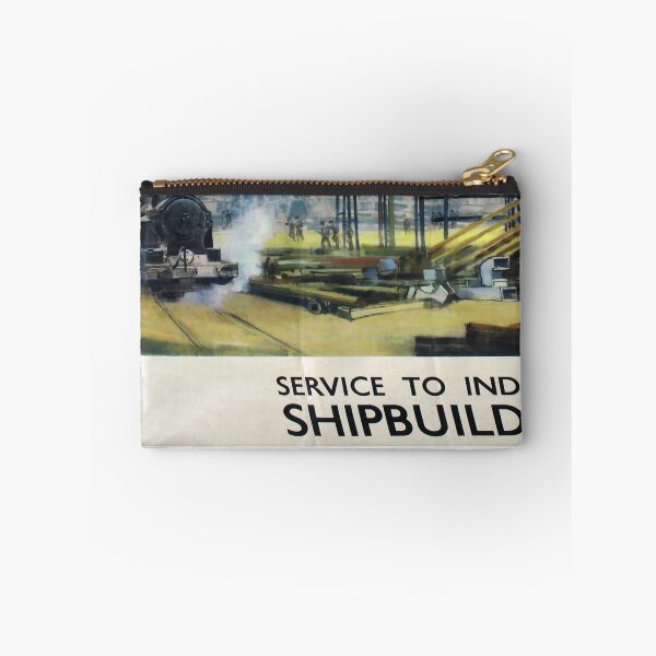 Item preview, retro classic Shipbuilding poster designed and sold by CorasPosters.
