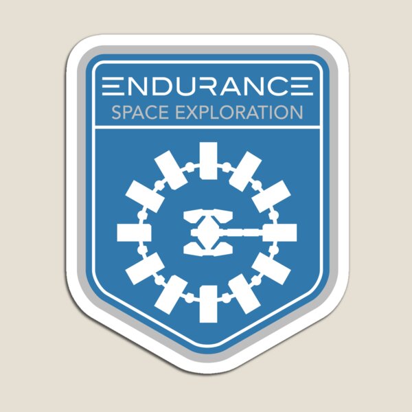 Item preview, Endurance Mission Patch designed and sold by quarksbar.